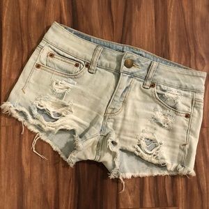 American eagle shortie shorts